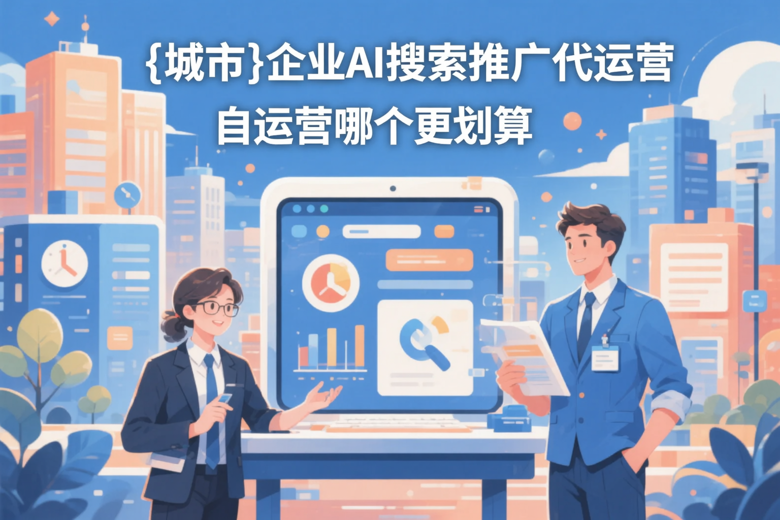 洛阳企业AI搜索推广代运营和自运营哪个更划算