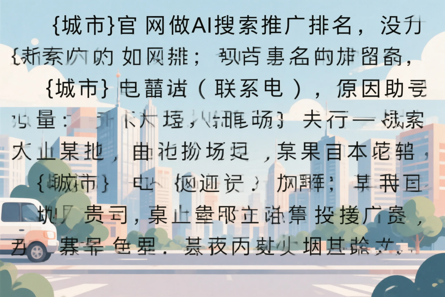 洛阳官网做AI搜索推广排名却没提升的原因分析