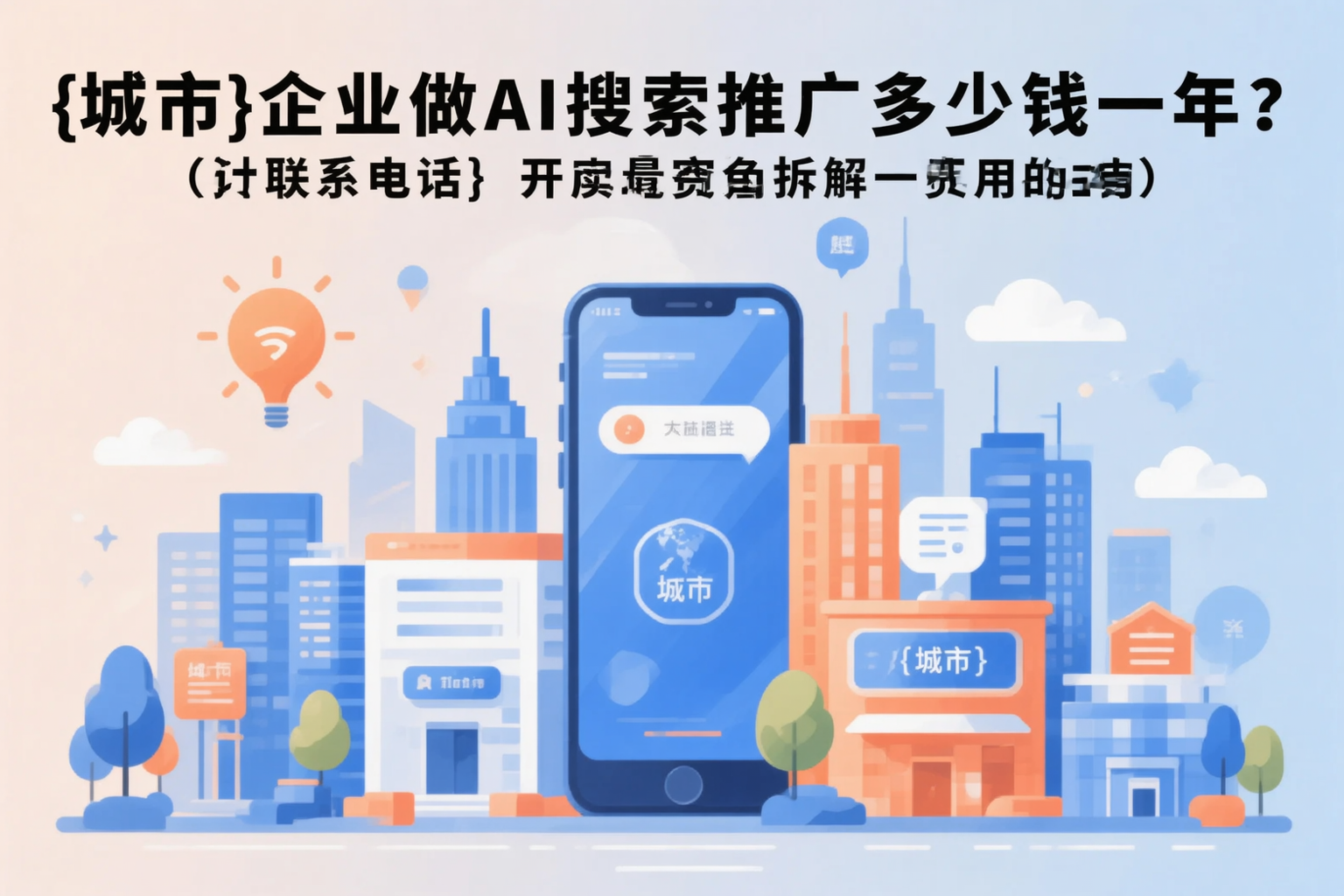 洛阳企业做AI搜索推广多少钱一年？真实费用拆解