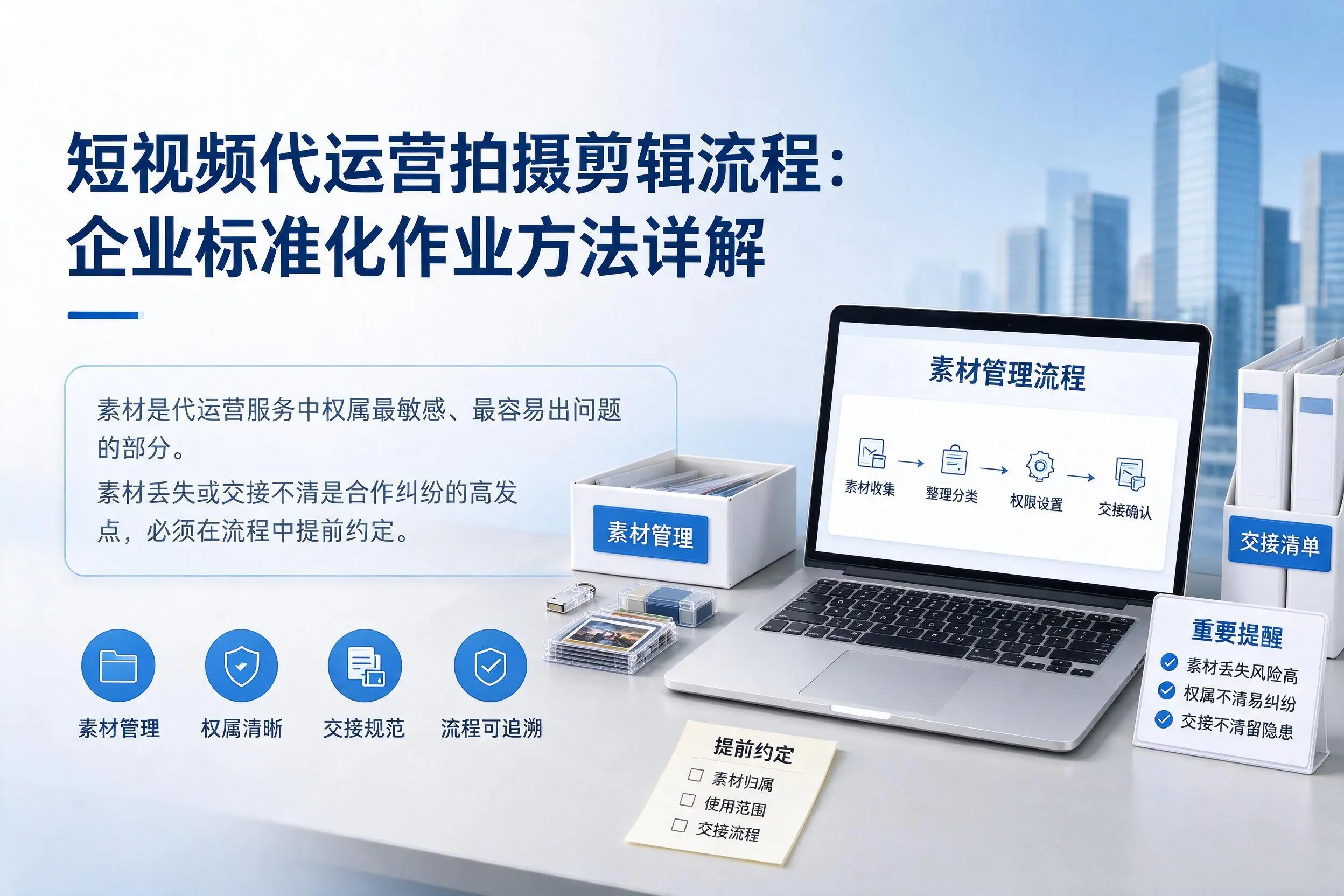 短视频代运营拍摄剪辑流程:洛阳企业标准化作业方法详解